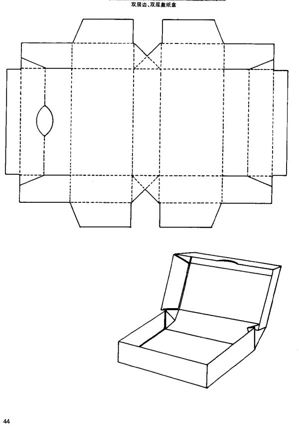 packaging box structure 2