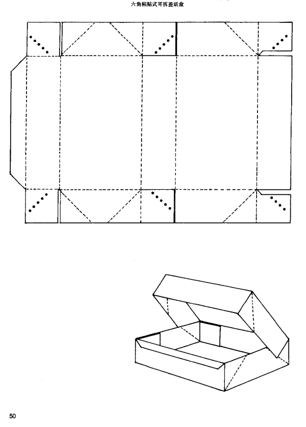packaging box structure 8
